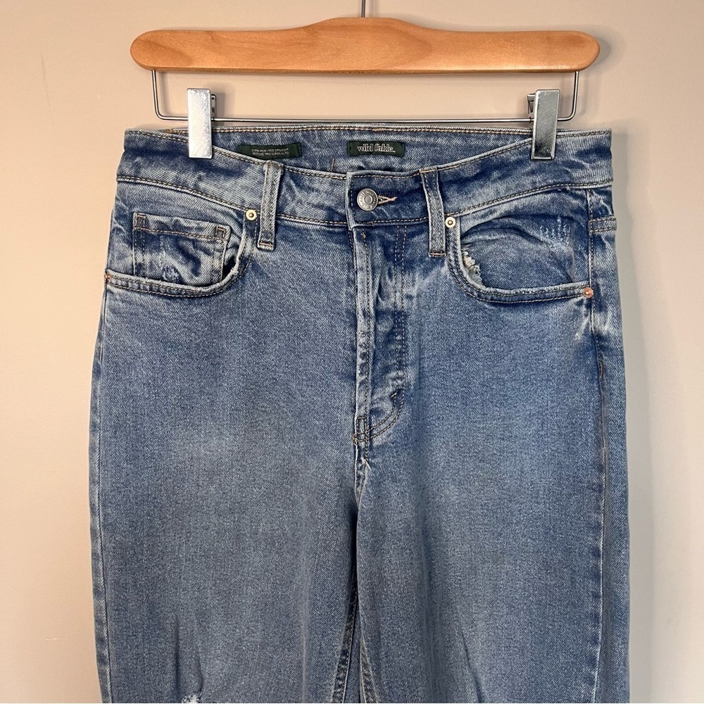 Wild Fable Super High Rise Straight Jean 6 - Picture 6 of 11